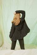 Strickset Jacke mit Rundpasse Lang Yarns LUNA mit Anleitung in garnwelt-Box