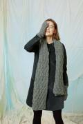 Knitting set Scarf  with knitting instructions in garnwelt box in size ca 55 x 180 cm