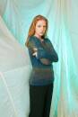 Knitting set Sweater  with knitting instructions in garnwelt box in size L