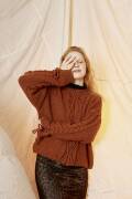 Strickset Pullover Lang Yarns SETAYAK mit Anleitung in...