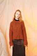 Knitting set Sweater  with knitting instructions in garnwelt box in size S