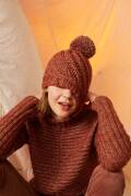 Strickset Mütze Lang Yarns ANGELINA mit Anleitung in garnwelt-Box
