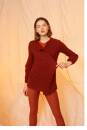 Knitting set Cardigan  with knitting instructions in garnwelt box