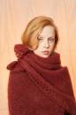 Knitting set Triangular shawl MOHAIR LUXE with knitting instructions in garnwelt box
