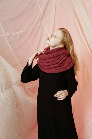 Strickset Doppelter Loop Lang Yarns VIOLA mit Anleitung in garnwelt-Box ca 68 x 144 cm