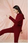 Knitting set Sweater  with knitting instructions in garnwelt box in size S-M