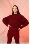 Knitting set Sweater  with knitting instructions in garnwelt box in size S-M