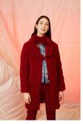 Strickset Jacke Lang Yarns MALOU LIGHT mit Anleitung in garnwelt-Box S-M
