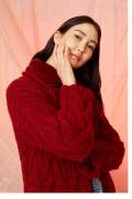 Strickset Jacke Lang Yarns MALOU LIGHT mit Anleitung in garnwelt-Box S-M