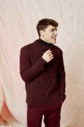Strickset Herrenpullover Lang Yarns GORDON mit Anleitung...
