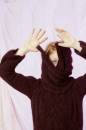 Strickset Pullover mit Zpfen  mit Anleitung in garnwelt-Box