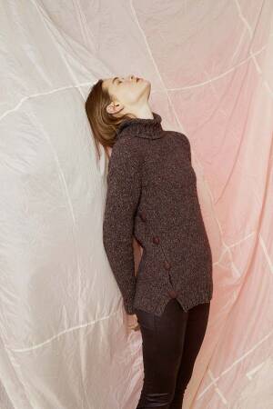 Strickset Pullover Lang Yarns VIOLA mit Anleitung in garnwelt-Box