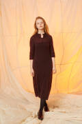Strickset Kleid Lang Yarns MOHAIR LUXE mit Anleitung in...