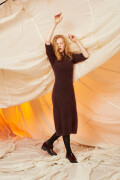 Knitting set Dress MOHAIR LUXE with knitting instructions in garnwelt box in size L