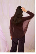 Strickset Pullover Lang Yarns LACE mit Anleitung in garnwelt-Box one size