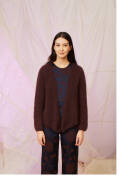 Strickset Jacke Lang Yarns MOHAIR LUXE mit Anleitung in garnwelt-Box S