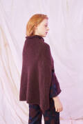 Knitting set Cape  with knitting instructions in garnwelt box