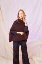 Knitting set Cape  with knitting instructions in garnwelt box in size S-M