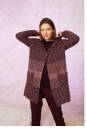 Strickset Mantel mit Kapuze Lang Yarns FREYA / MOHAIR LUXE mit Anleitung in garnwelt-Box