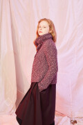 Strickset Jacke Lang Yarns FREYA / MERINO  LACE mit Anleitung in garnwelt-Box M
