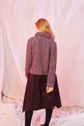 Strickset Jacke Lang Yarns FREYA / MERINO  LACE mit Anleitung in garnwelt-Box M