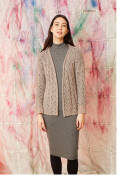 Strickset Jacke Lang Yarns ALPACA SUPERLIGHT mit...