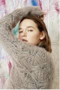 Strickset Jacke Lang Yarns MOHAIR LUXE mit Anleitung in garnwelt-Box