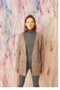 Strickset Jacke Lang Yarns MOHAIR LUXE mit Anleitung in garnwelt-Box