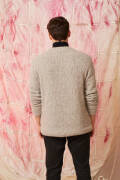Strickset Herrenpullover  mit Anleitung in garnwelt-Box in Größe L