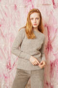 Knitting set Sweater  with knitting instructions in garnwelt box