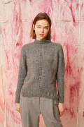Strickset Pullover Lang Yarns NOVA mit Anleitung in...