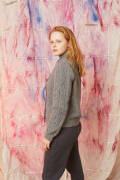 Strickset Jacke Lang Yarns CASHMERE LIGHT mit Anleitung...