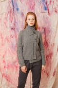 Strickset Jacke Lang Yarns CASHMERE LIGHT mit Anleitung in garnwelt-Box