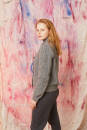 Strickset Jacke Lang Yarns CASHMERE LIGHT mit Anleitung in garnwelt-Box