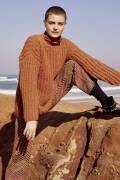 Knitting set Sweater  with knitting instructions in garnwelt box