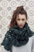 Strickset Crochet scarf WAD WOOLADDICTS FAITH UNIQUE MOSAIC mit Anleitung in garnwelt-Box