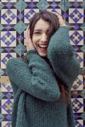 Knitting set Sweater  with knitting instructions in garnwelt box in size S