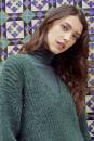 Knitting set Sweater  with knitting instructions in garnwelt box in size S