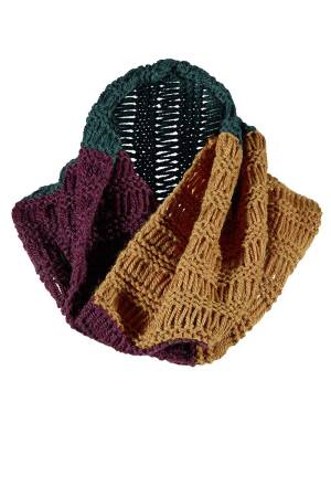 Strickset Snood WAD WOOLADDICTS EARTH CRAFTY CONFESSOR mit Anleitung in garnwelt-Box