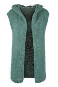 Knitting set Waistcoat with hood  with knitting...