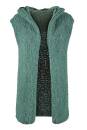 Knitting set Waistcoat with hood  with knitting instructions in garnwelt box