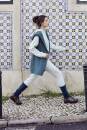 Strickset Waistcoat with hood WAD WOOLADDICTS TRUST EASY ESCAPE mit Anleitung in garnwelt-Box S