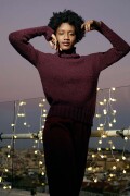 Strickset Sweater WAD WOOLADDICTS EARTH SOOTHING SUNSET mit Anleitung in garnwelt-Box M