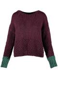 Strickset Sweater WAD WOOLADDICTS FIRE PROCRAFTINATOR mit...