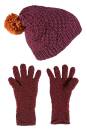 Strickset Hat and gloves WAD WOOLADDICTS EARTH / AIR GROOVY GIRL / CARELESS CREATOR mit Anleitung in garnwelt-Box