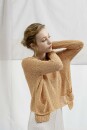 Knitting set Cropped sweater  with knitting instructions in garnwelt box in size L-XL