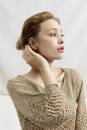 Strickset Kurzarmpullover Lang Yarns MARLENE LUXE mit Anleitung in garnwelt-Box S-M