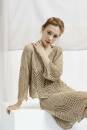 Strickset Kurzarmpullover Lang Yarns MARLENE LUXE mit Anleitung in garnwelt-Box S-M