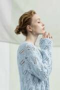 Strickset Jacke Lang Yarns JANET / LACE mit Anleitung in garnwelt-Box S-M