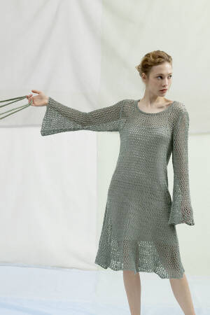 Strickset Kleid Lang Yarns CANAPA mit Anleitung in garnwelt-Box